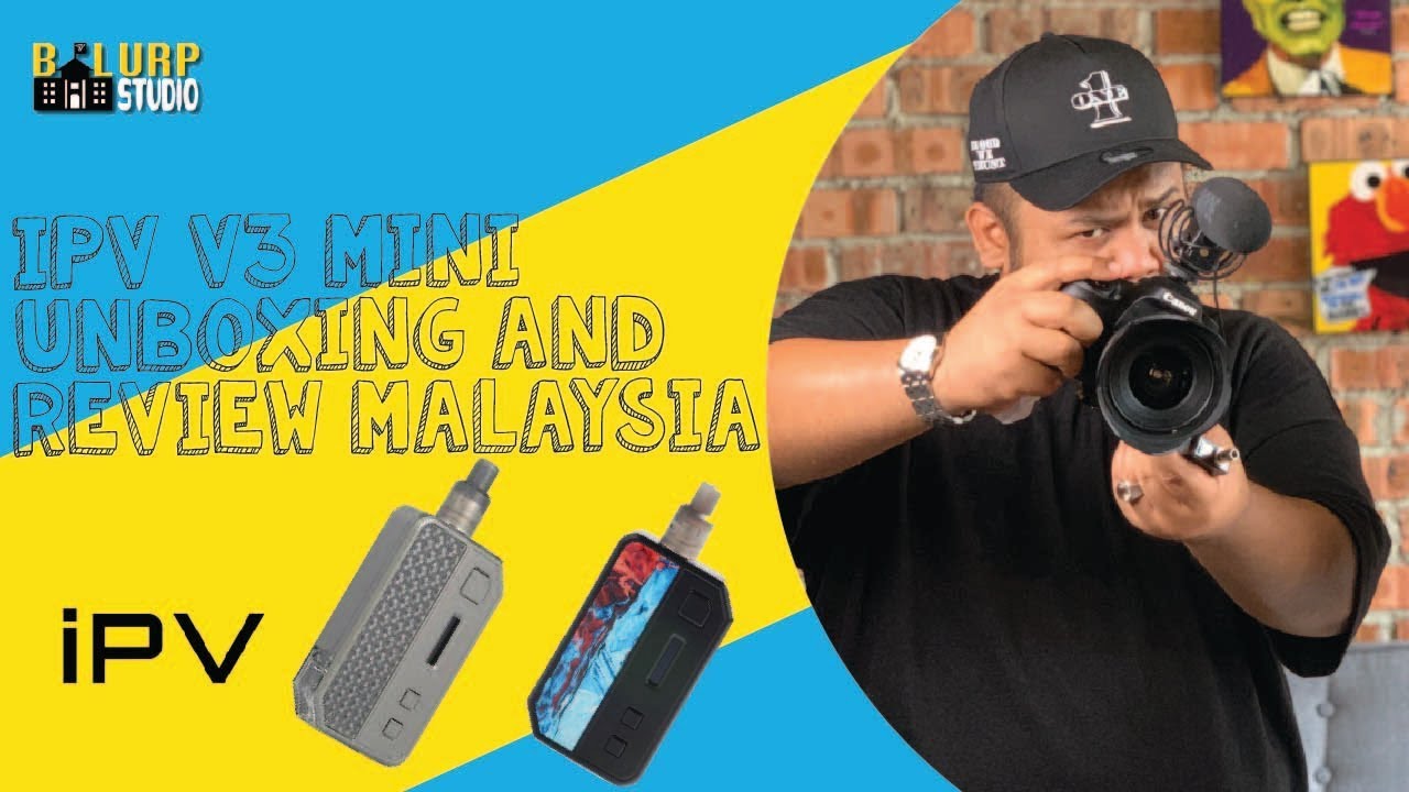 IPV MINI V3 UNBOXING AND REVIEW MALAYSIA -POD VIRAL-