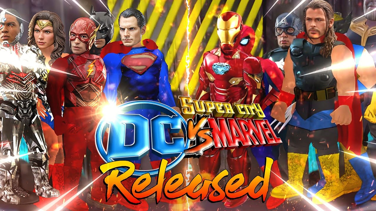 Super City Mdickie - DC vs Marvel by Demon Knight & @Mr.nobody316-25