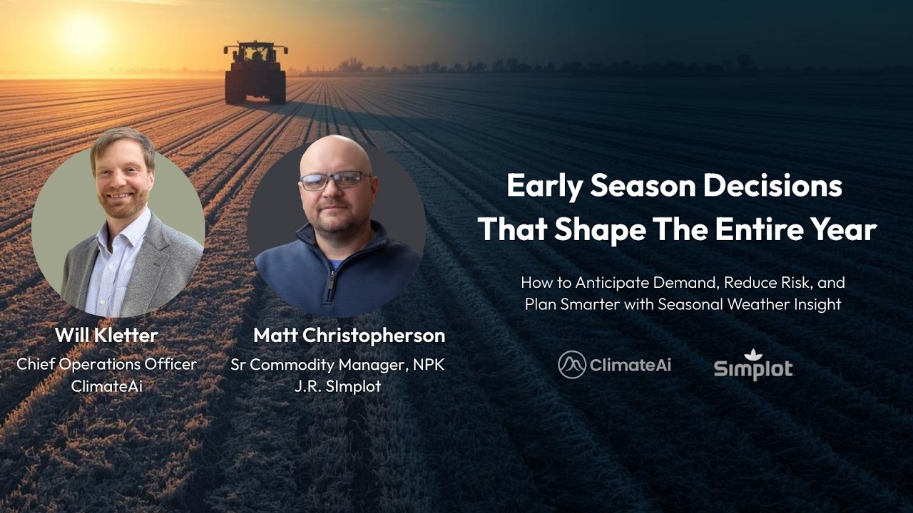 Early Season Decisions that Shape the Entire Year with Matt Christopherson (J.R. Simplot)