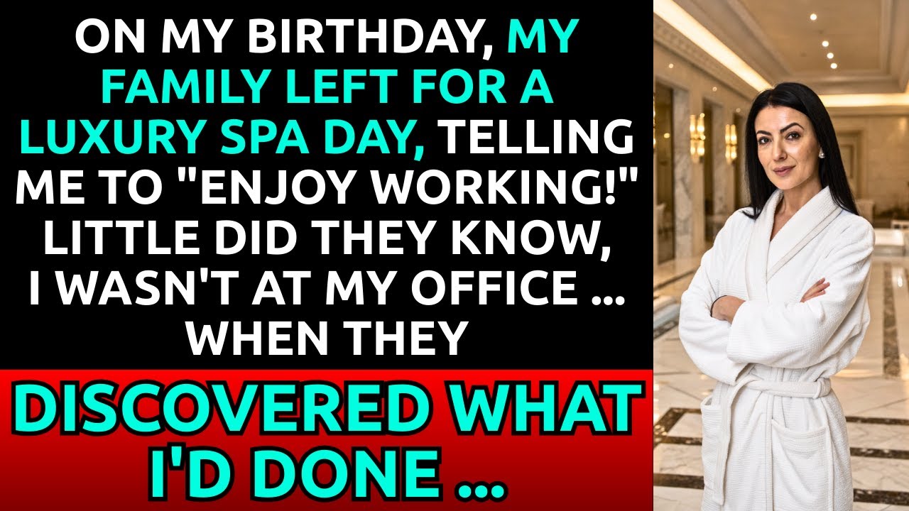 My Family Left Me to Work on My Birthday, but They Had No Idea What I Was Really Planning...