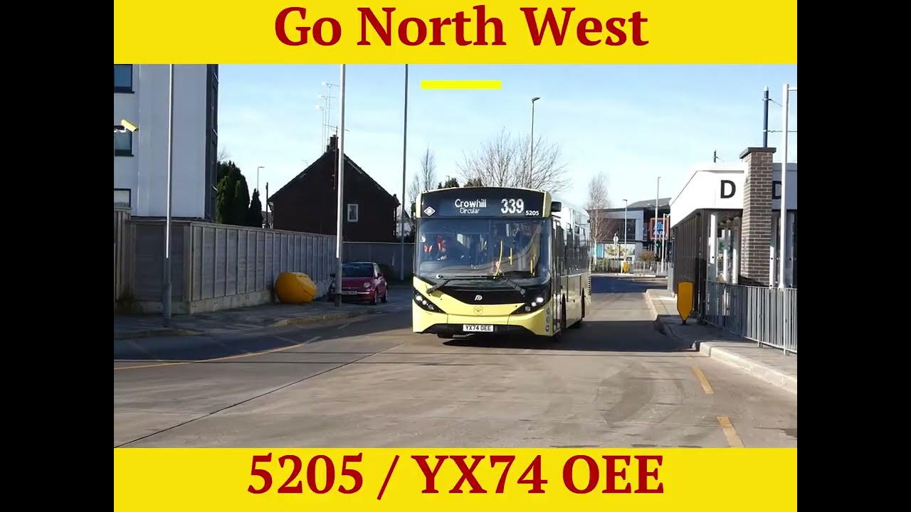 Go North West 5205 At Ashton Interchange February 2026