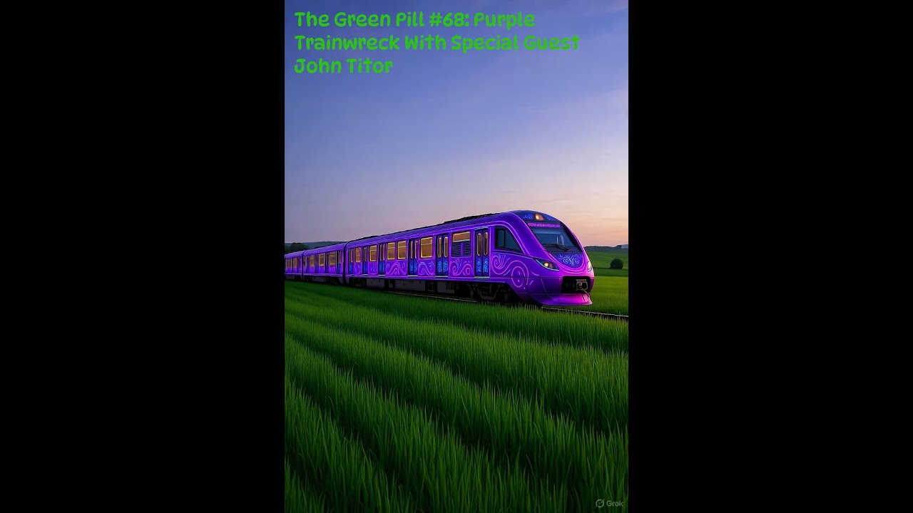 The Green Pill #68: Purple Trainwreck with Special Guest Jon Titor [The Third Rail]