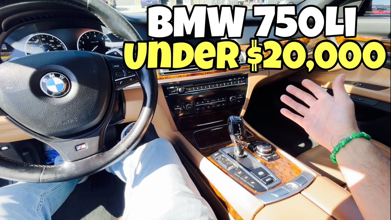 Here’s a SUPER CLEAN 2013 BMW 750li M-Sport For Under $20K in 2022!!! We Can Ship It To YOU 😎👍👍