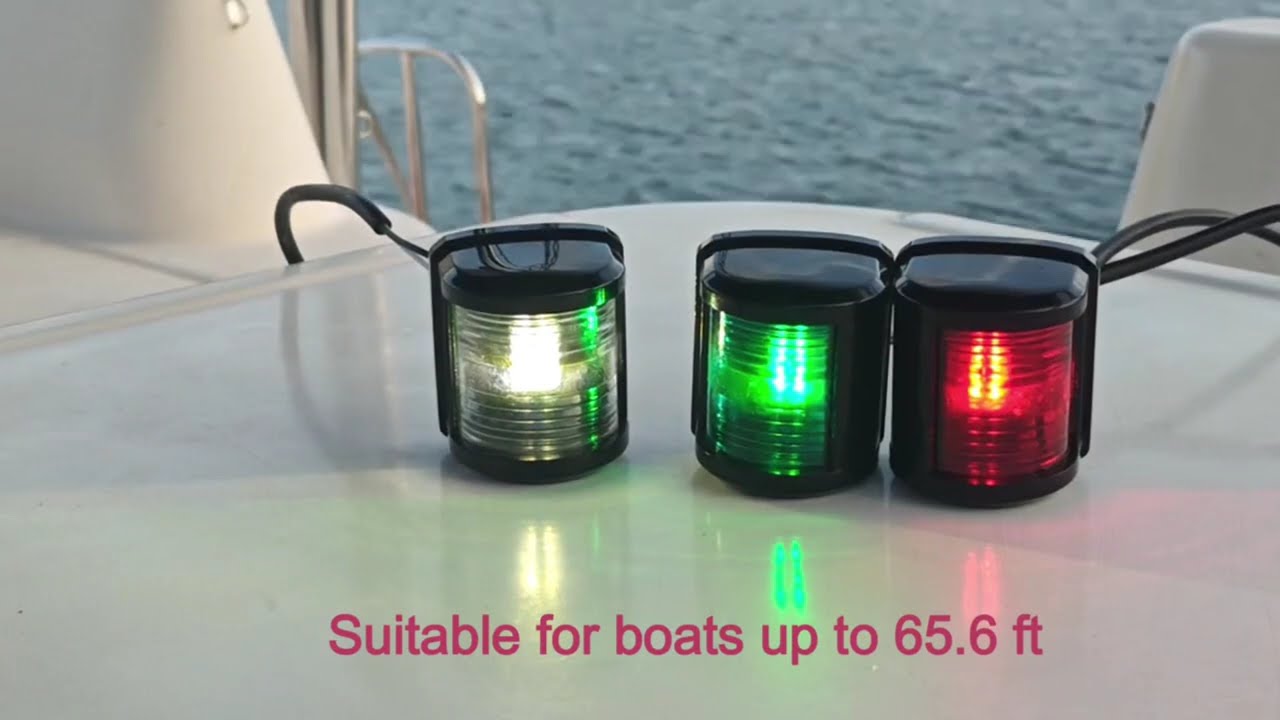 Navigation Lights: UNDERWATER & Over 2 Nautical Miles!