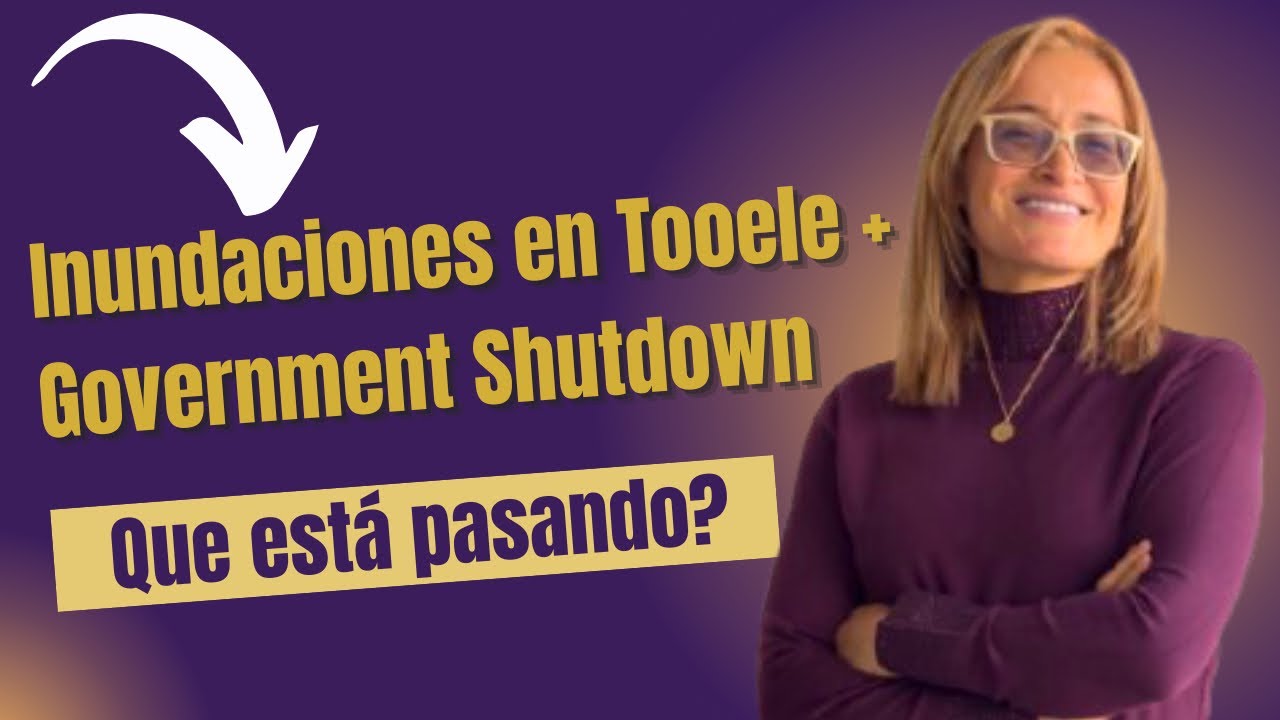 “Government Shutdown + Inundaciones en Tooele | Qué está pasando realmente”