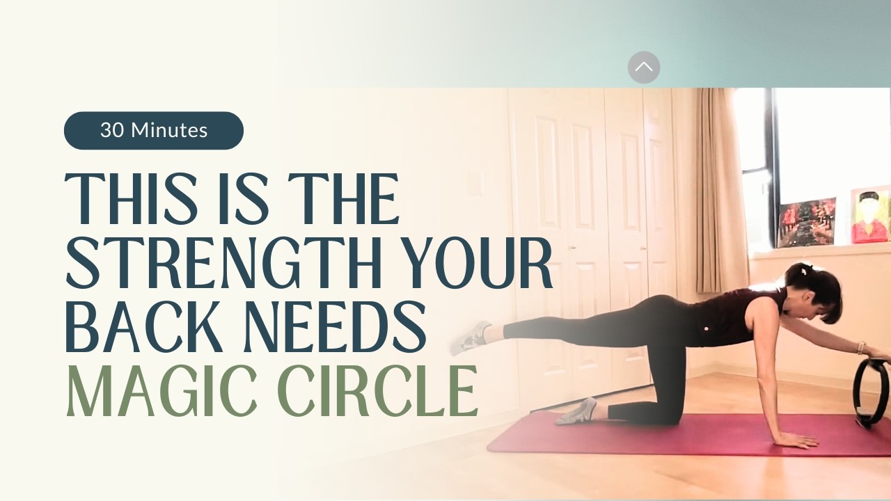30-Minute Magic Circle Pilates l Full-Body Strength & Control
