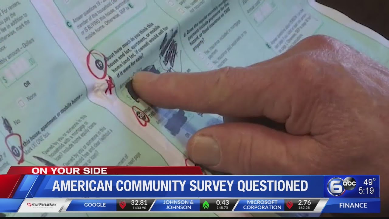 American Community Survey questioned