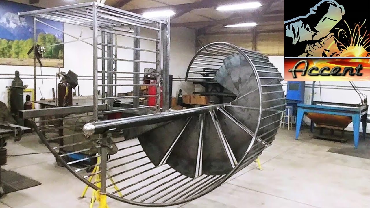 Part #1 of 3. How to make a Spiral Staircase. Step by step.