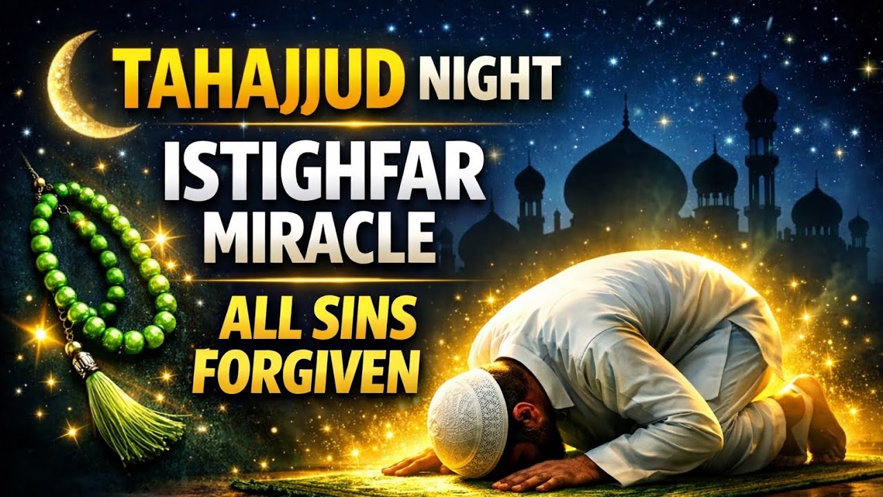 Ramadan Night Tahajjud|Istighfar That Erases All Your Sins#tahajjud #ramadan @RiseWithTahajjud 