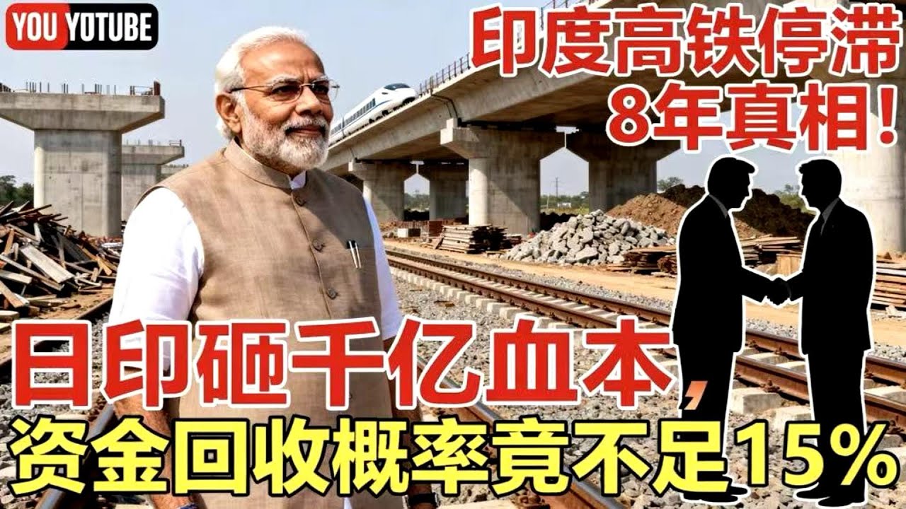 印度高鐵停滯 8 年！日印砸千億為何徹底爛尾？