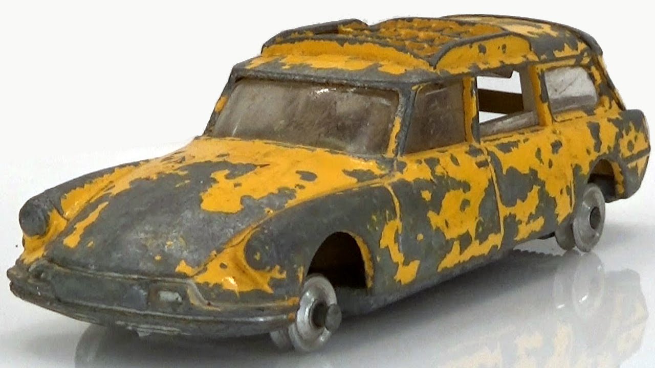 Citroen ID 19 Safari, 1963 г. Корги № 436. Полный ремонт. Литая модель.