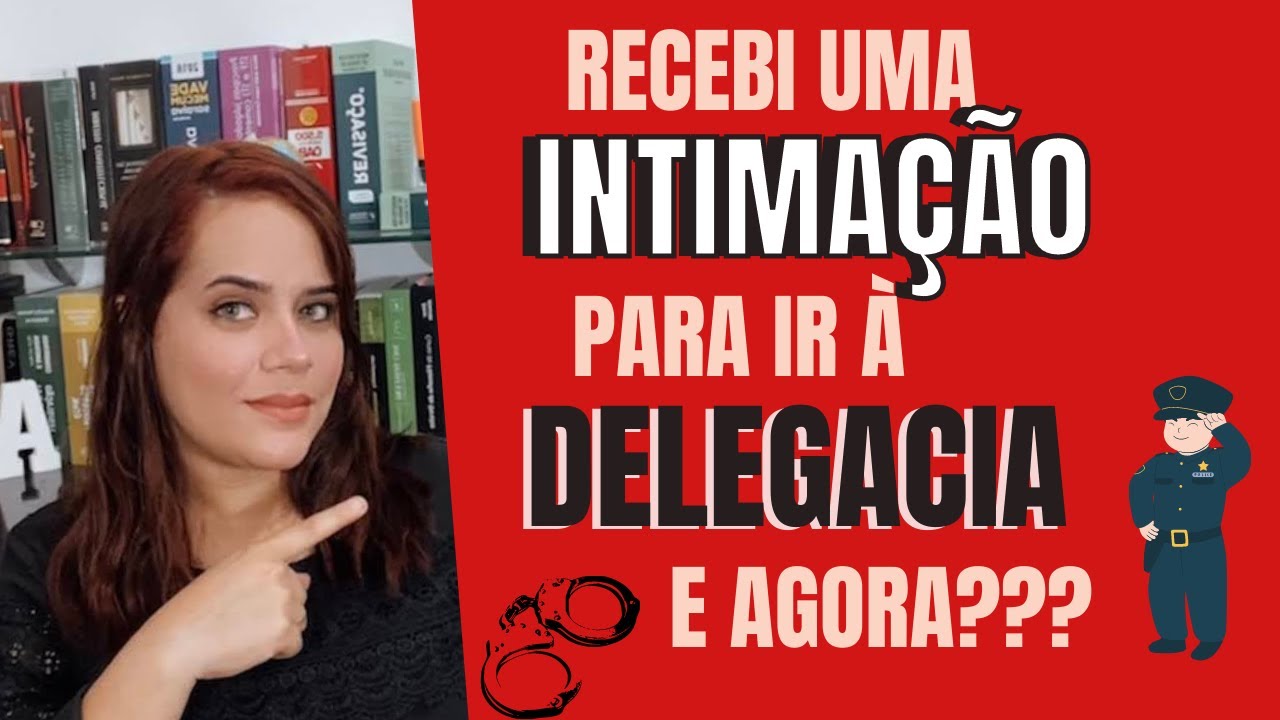 Fui INTIMADO a ir na DELEGACIA, E AGORA, POSSO SER PRESO???