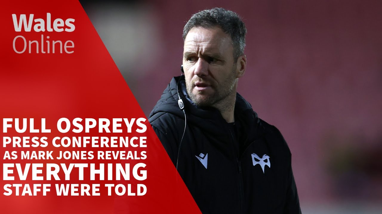 Full Ospreys press conference  as Mark Jones reveals everything staff were told