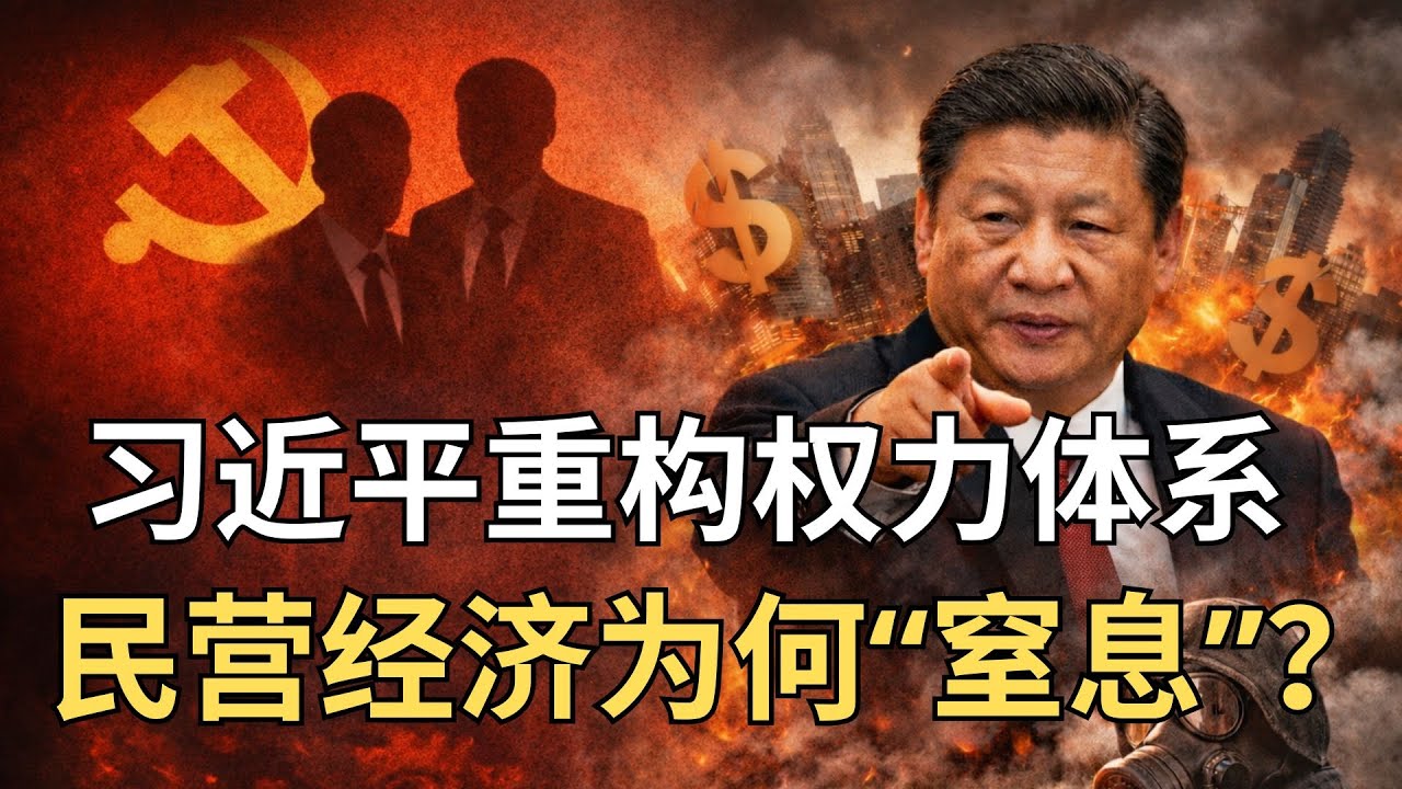 派系清洗之后：习近平重构权力体系，民营经济为何“窒息”？
