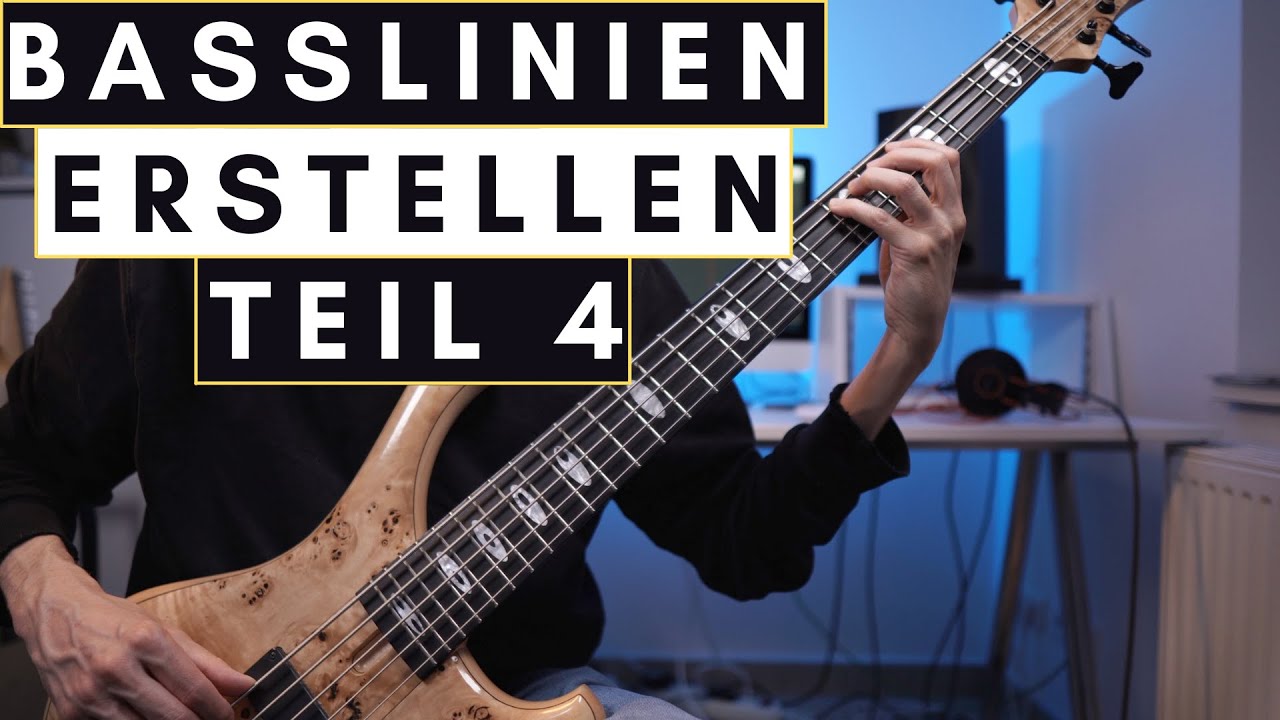 Minikurs E-Bass-Linien erstellen - Teil 4