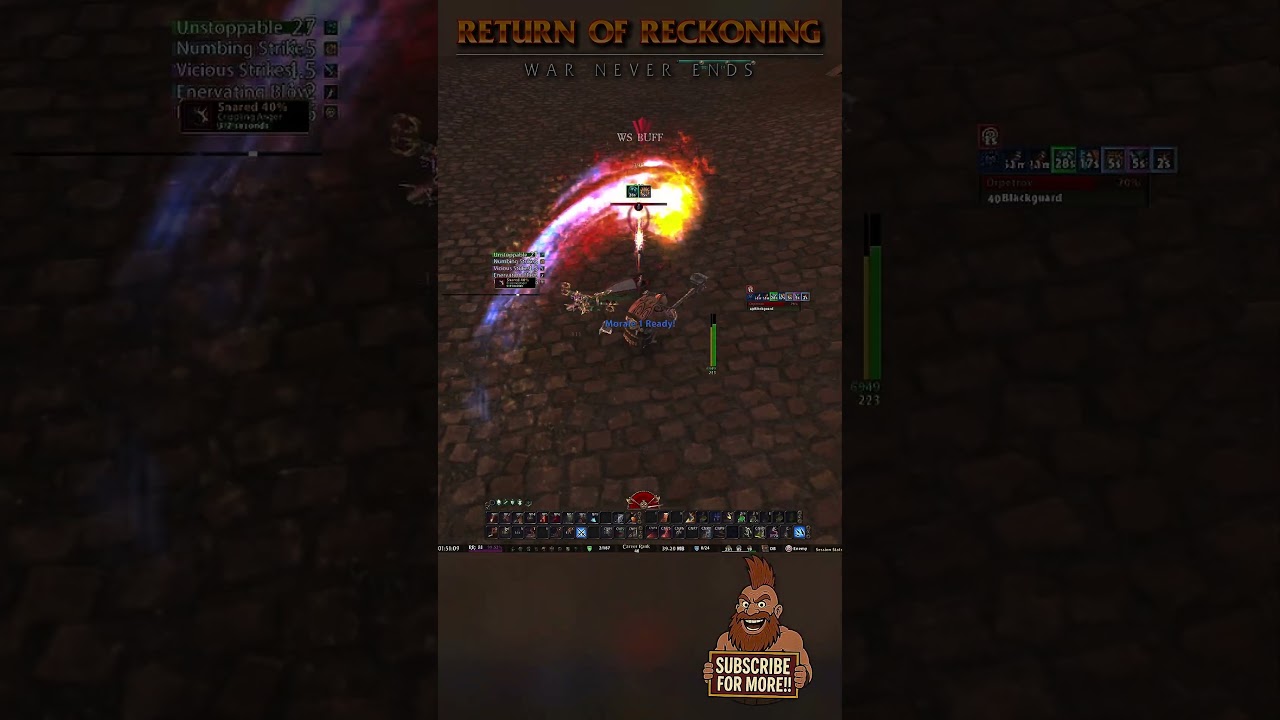 Rage vs Hate- Slayer Spellbreaker build #returnofreckoning  #warhammer #mmorpg