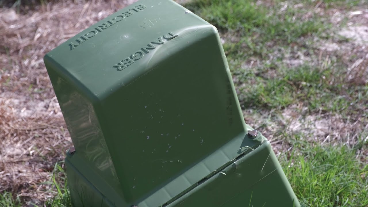 Network Response Officer on mini pillar damage
