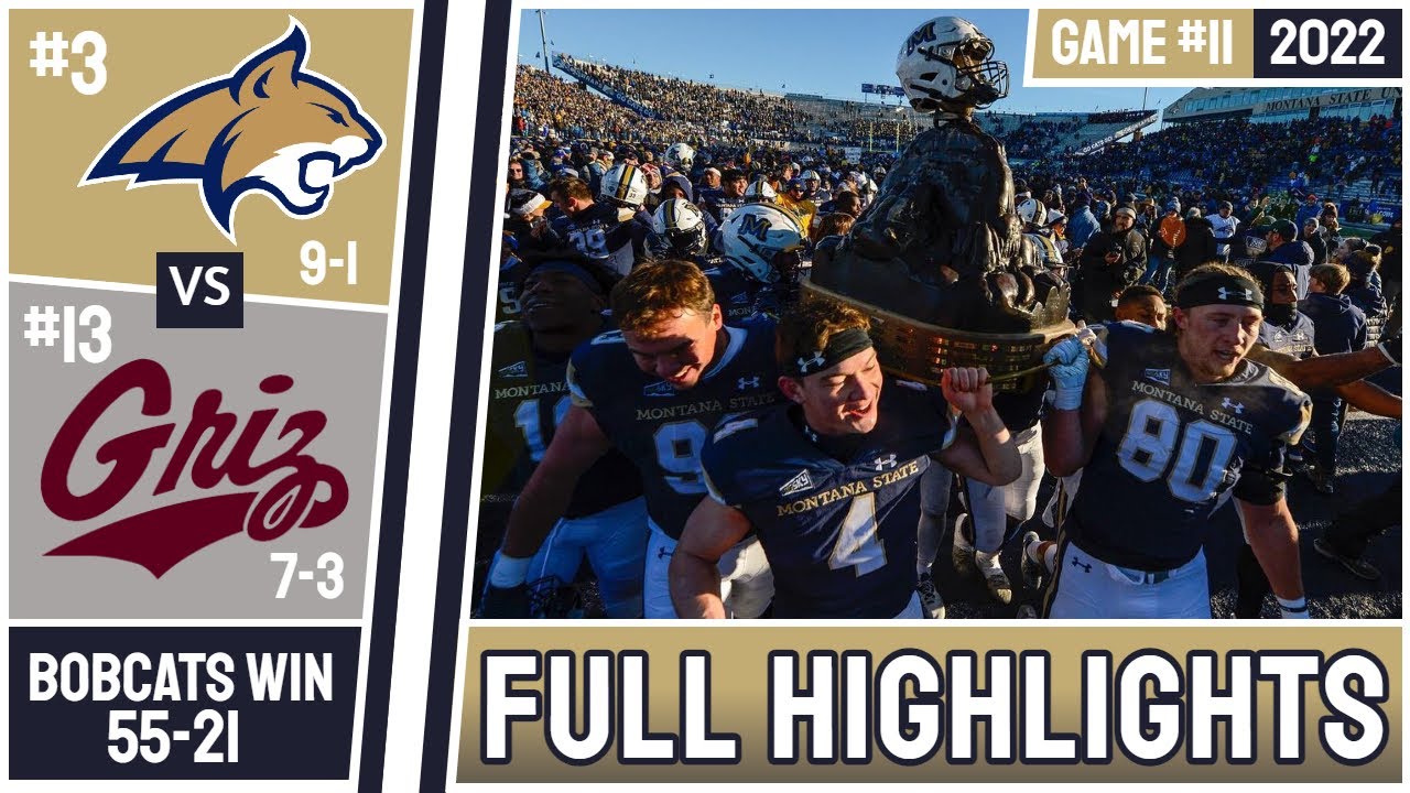 (#3) Montana State vs (#13) Montana - FULL GAME HIGHLIGHTS - Game 11 of the 2022 Season