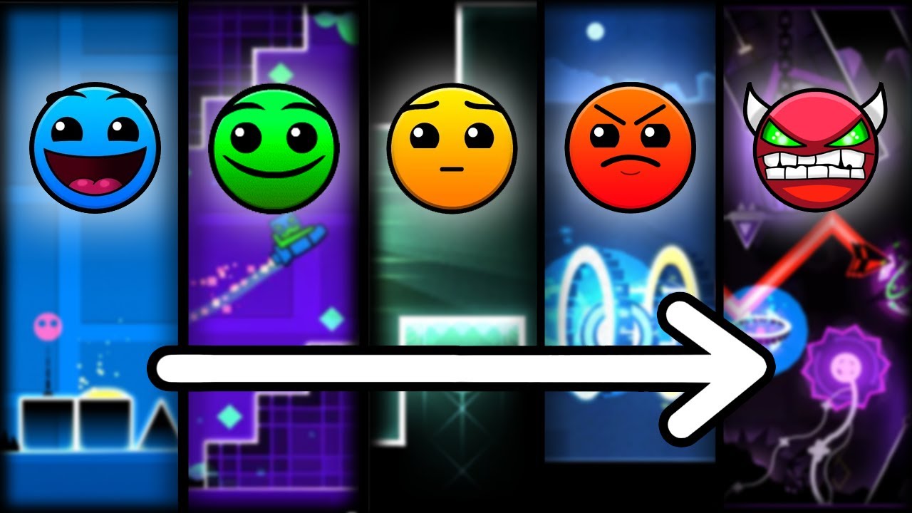 Faire TOUS les niveaux de Geometry Dash ?