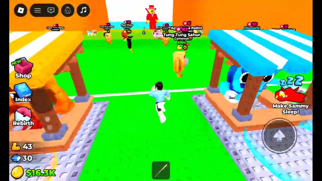 Roblox pull a brainrot gameplay 😨 #viral #roblox #gaming 