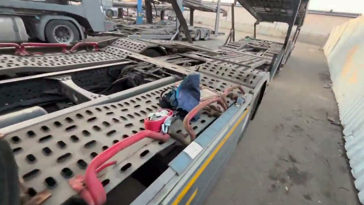 Начинаю работу на автовозе! Первый рейс на Lohr.