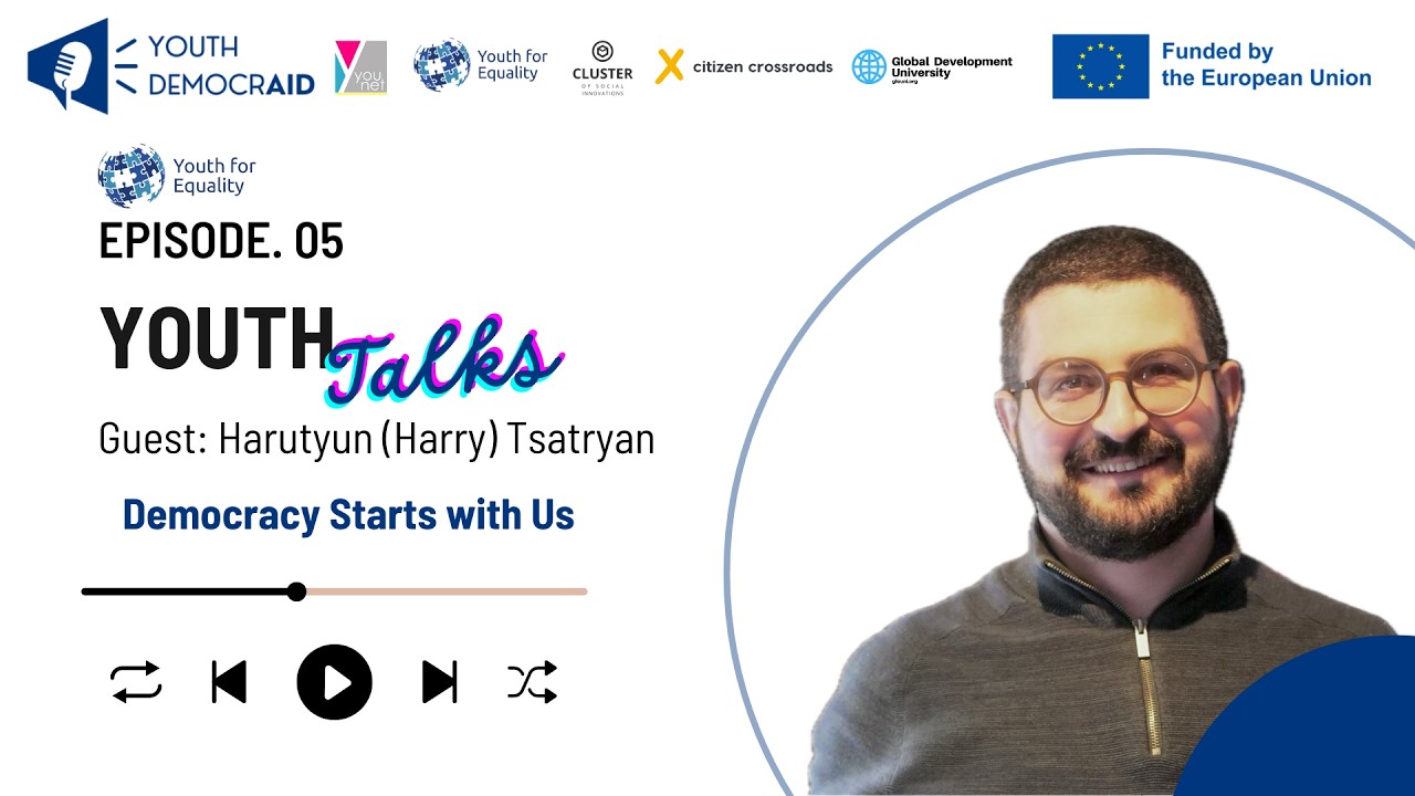 Youth DemocrAID Talks 4 - Harutyun - episode in English