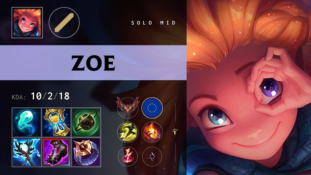 Zoe Mid vs Sylas - EUW Grandmaster Patch 26.14