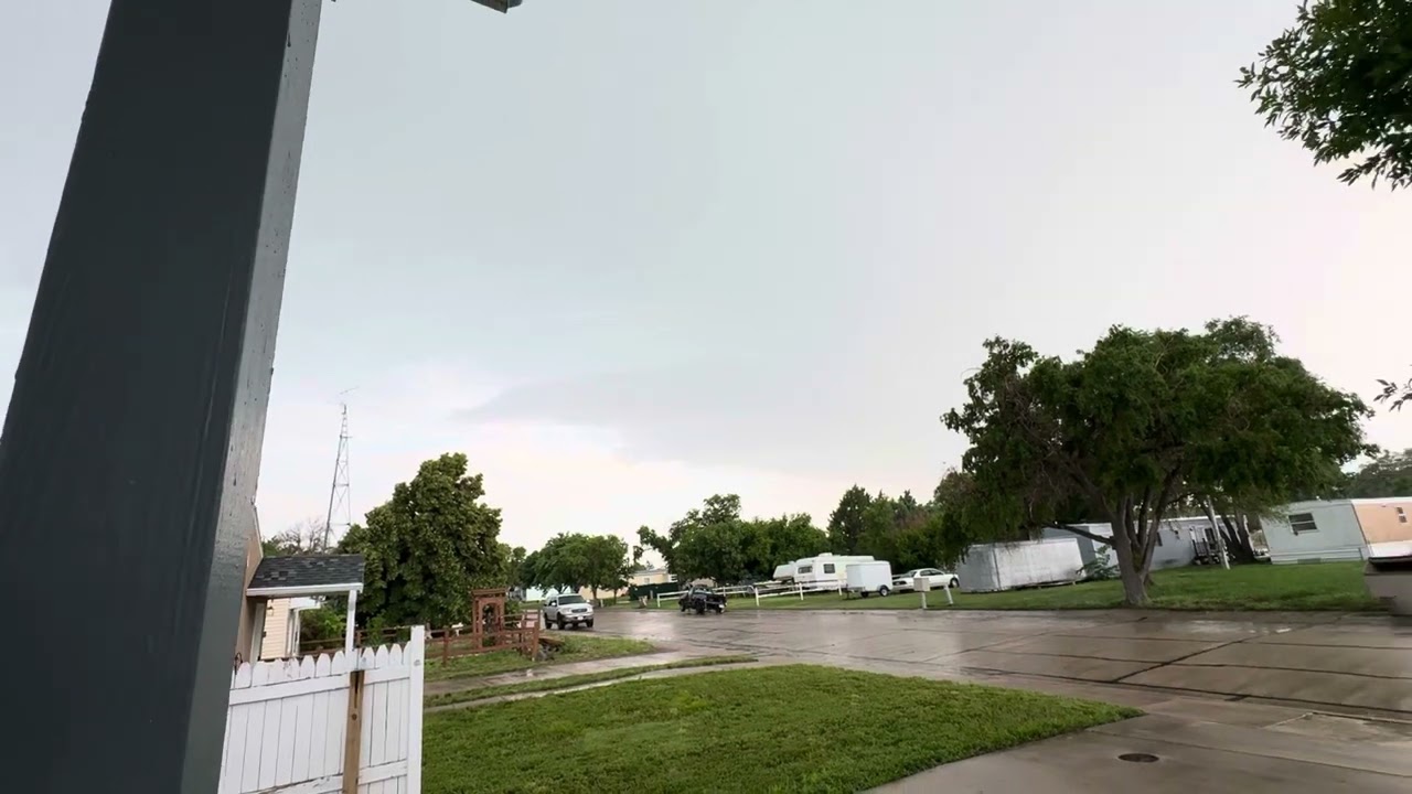 Extremely close bolt from Nebraska Supercell