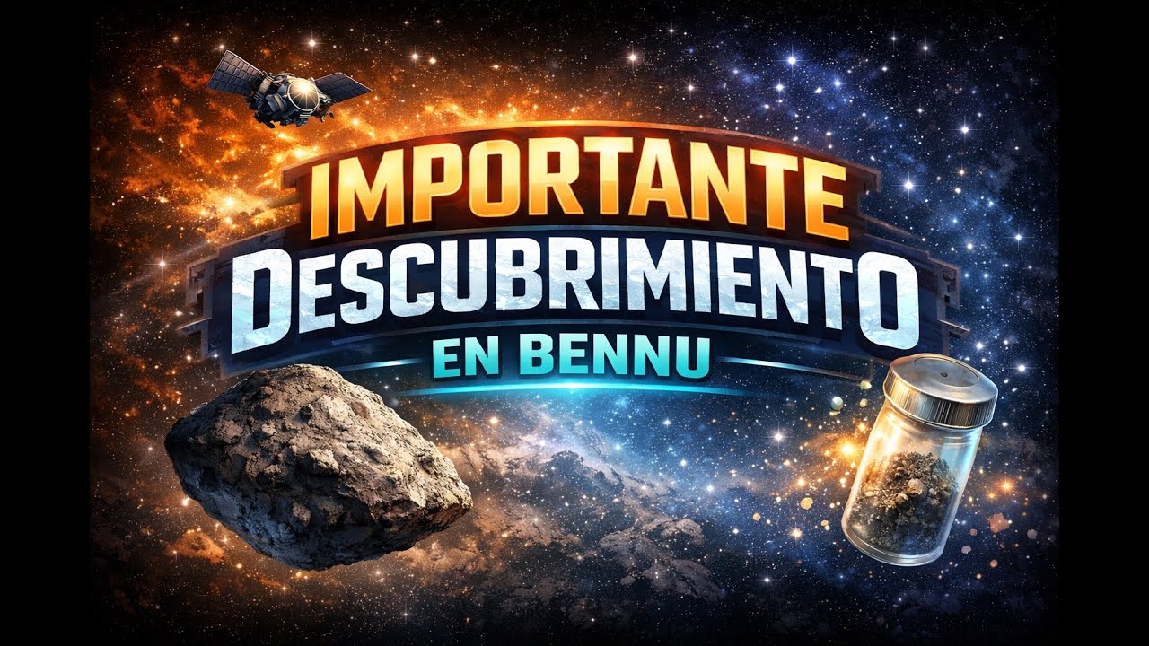 Importante descubrimiento en el asteroide Bennu