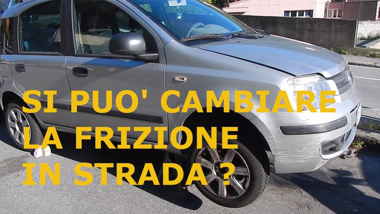 Frizione Fiat Panda 169 - Si può fare PER STRADA ? (parte 1)