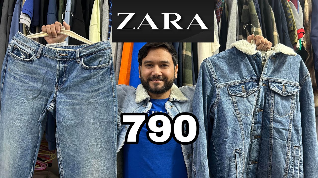 Sherpa denim jacket and straight fit jeans available// haldwani best surplus store