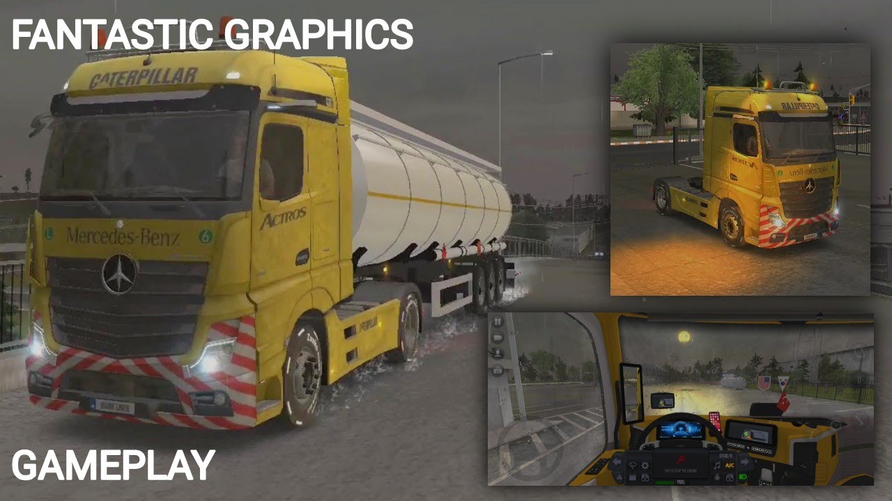 TRUCK SIMULATOR ULTIMATE FANTASTIC GRAPHICS SETTINGS GAMEPLAY