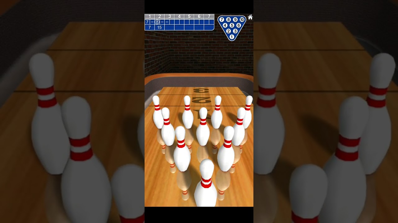10 Pin Shuffle(Bowling) 게임 전문가모드 플레이 달라지는것 앞으로 나아가는 속도가 빨라짐