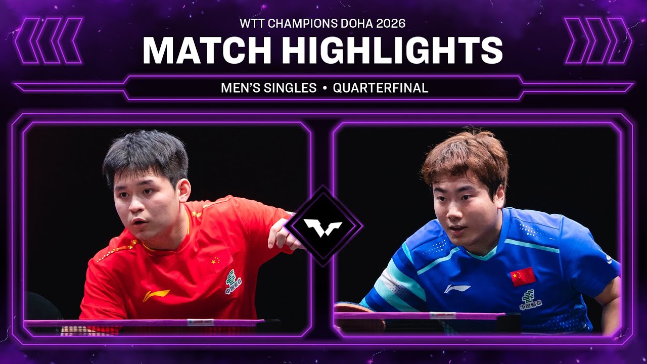 Lin Shidong vs Liang Jingkun | MS QF | WTT Champions Doha 2026