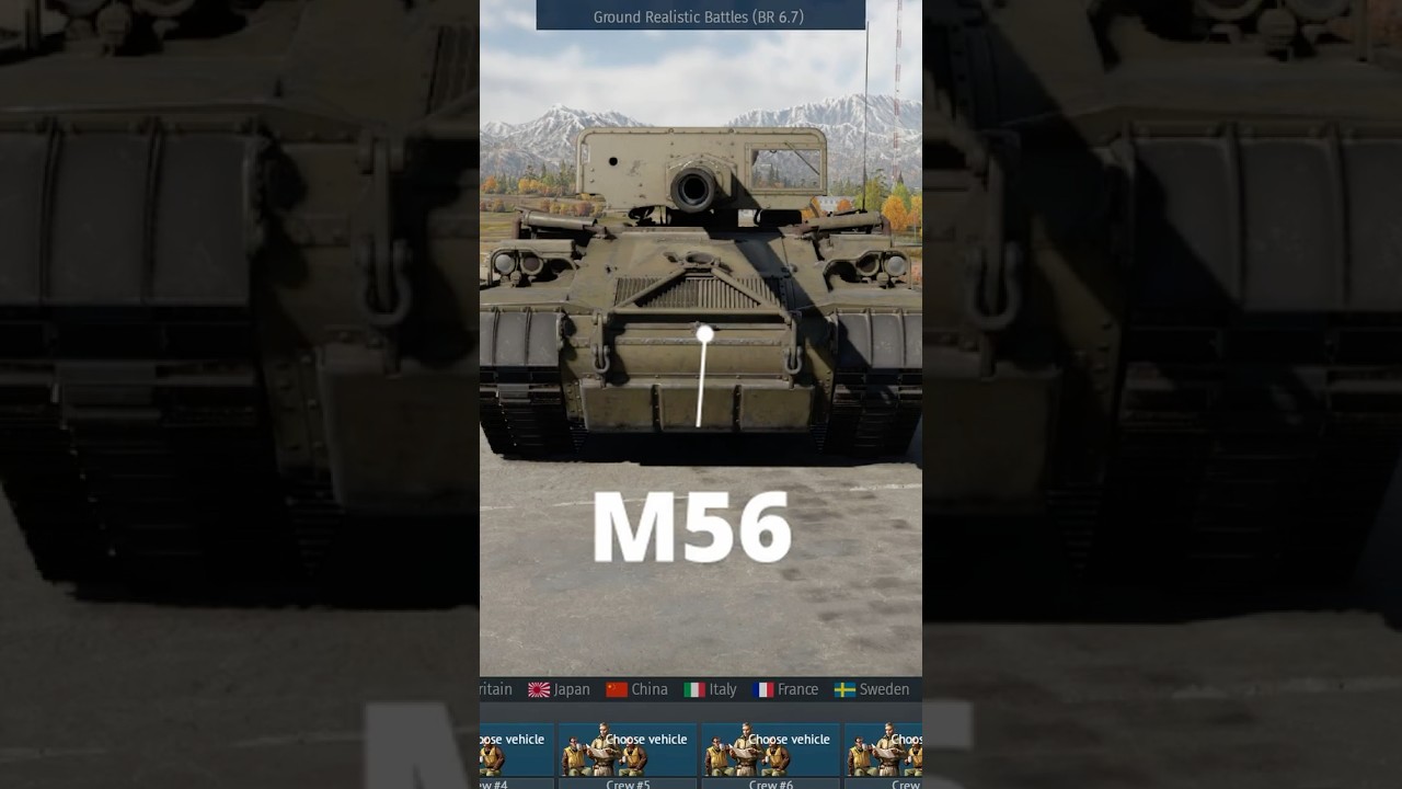 Tank Rundown M56 | War Thunder