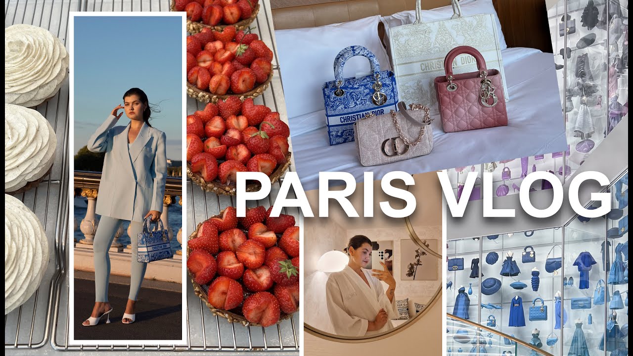 paris vlog - dior cruise, avenue montaigne galerie, favorite restaurants