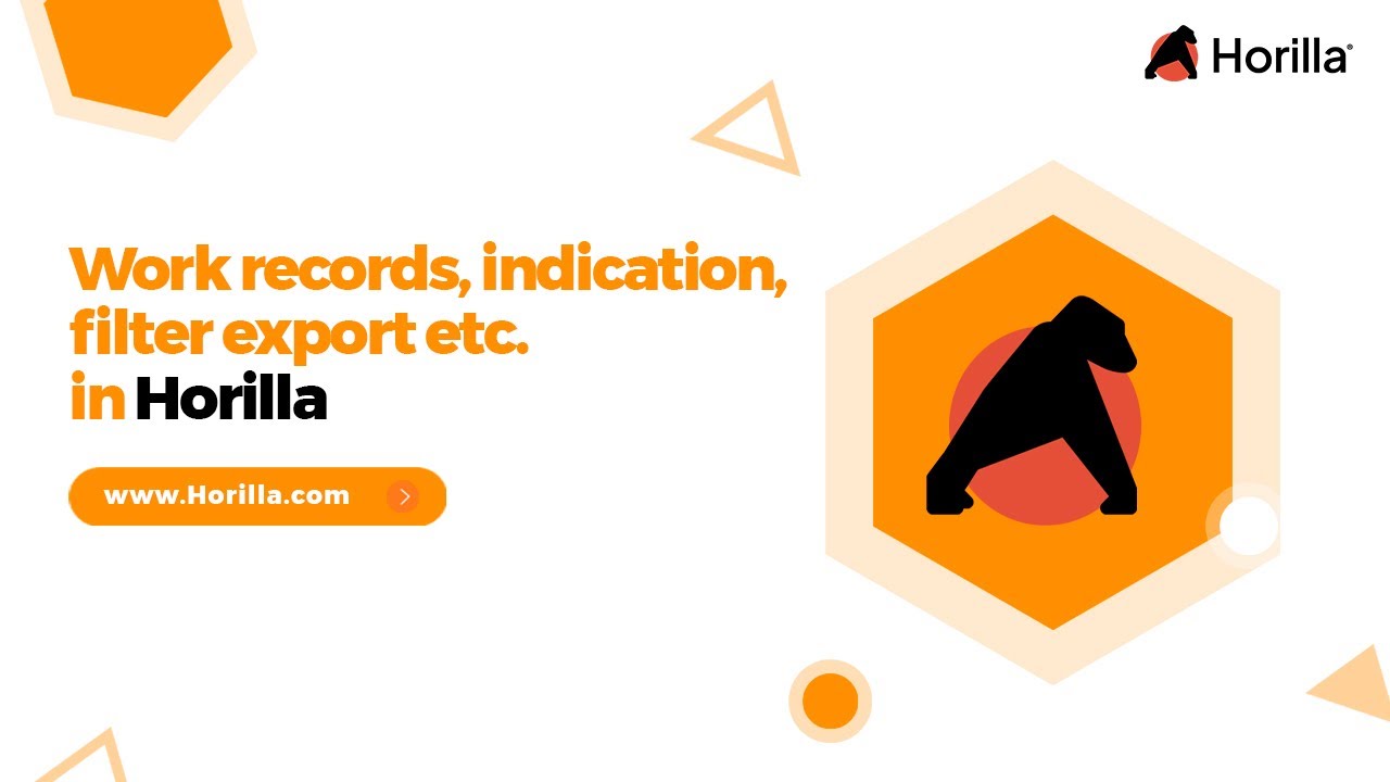 Overview of Work Records in Horilla HRMS | Free HRMS Software | Attendance Management System