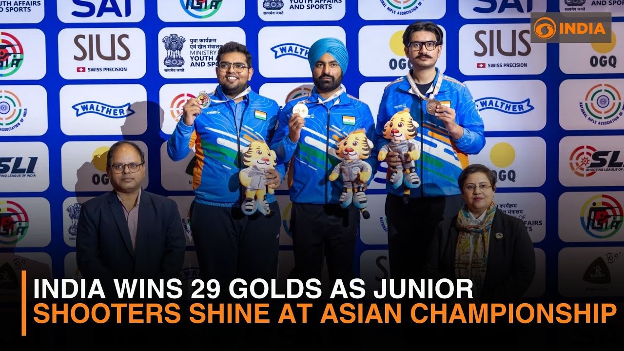 India Dominates Asian Junior Shooting Championships in New Delhi