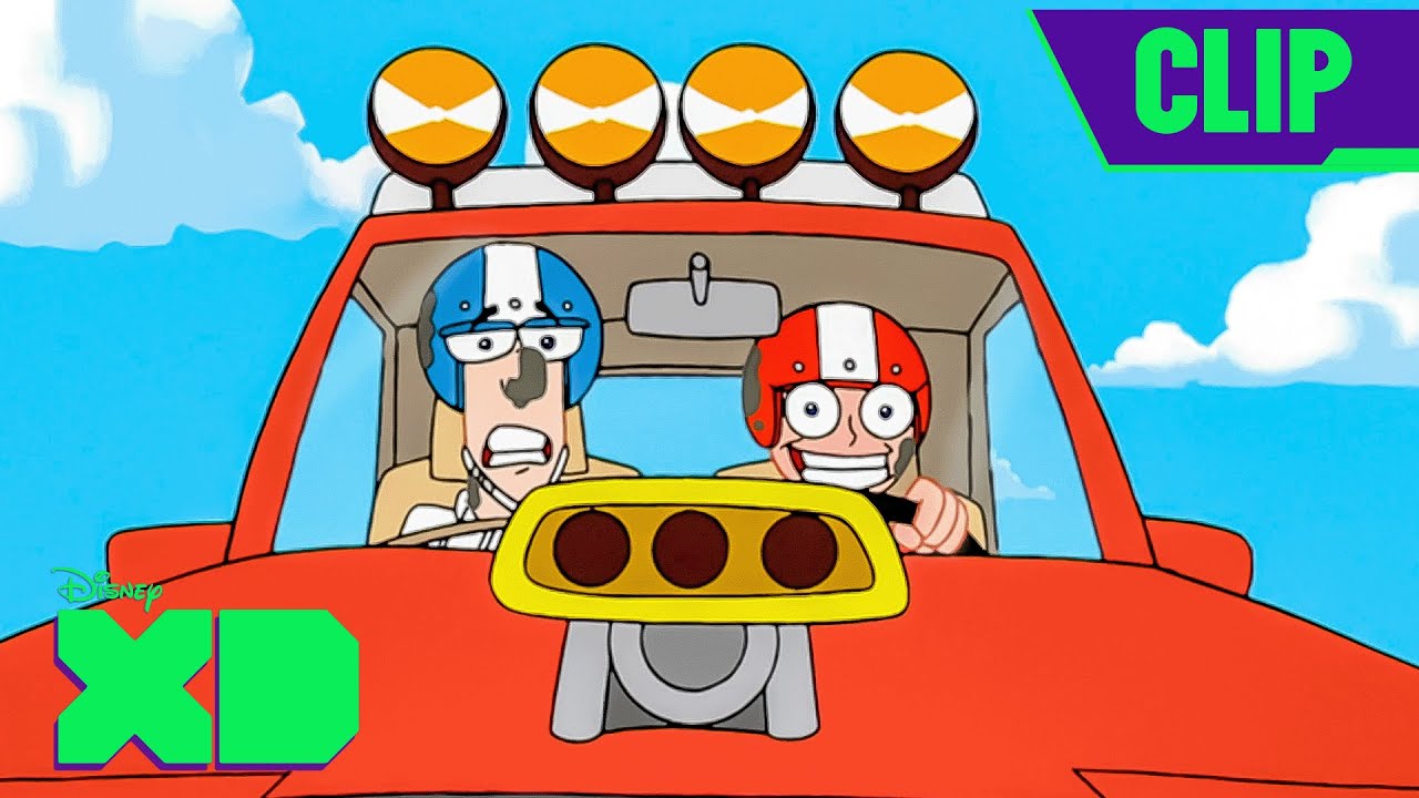 Phineas and Ferb's Giant Monster Truck Rally | Phineas and Ferb | Full Scene | @disneychannel