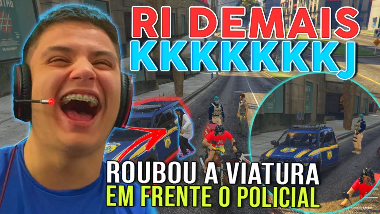 TROLLANDO JOGADORES no GTA ANTI-RP 😂 (Paulinho o LOKO)