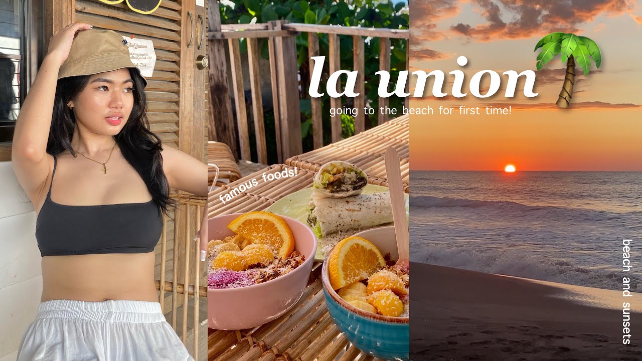 ELYU VLOG 2022 ☀️ First time on the beach, sunsets & famous foods! 🧉🌴