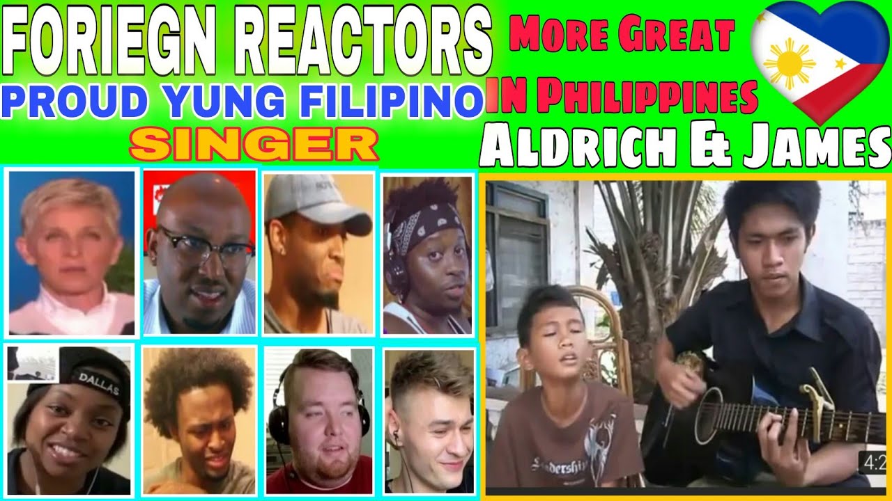 Foreign Reactor react to Filipino young Aldrich Talonding|reaction Comipilation MushyHK