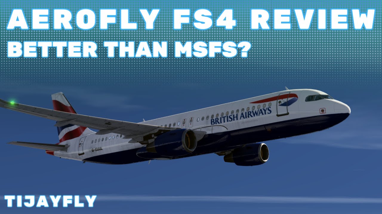 ЛУЧШИЙ казуальный авиасимулятор — обзор Aerofly FS4