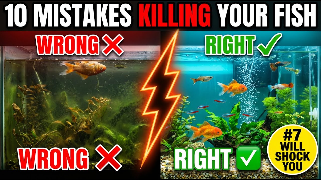 Aquarium Fish Care: 10 Deadly Mistakes & How to Fix Them