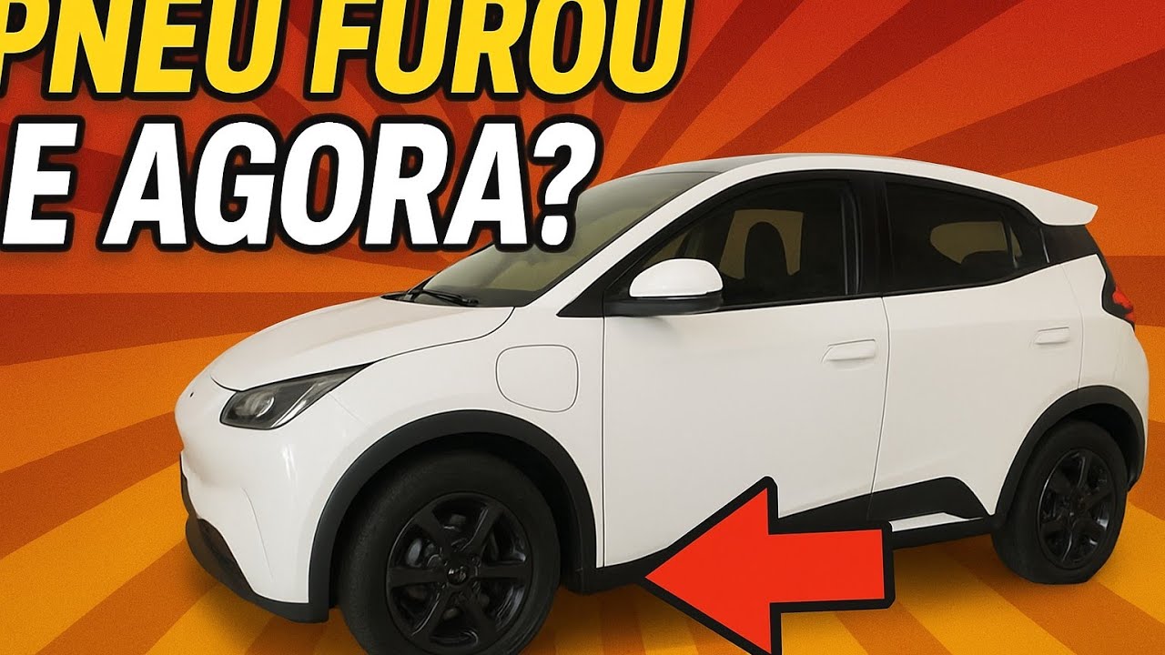 Pneu furou e agora? Dolphin mini