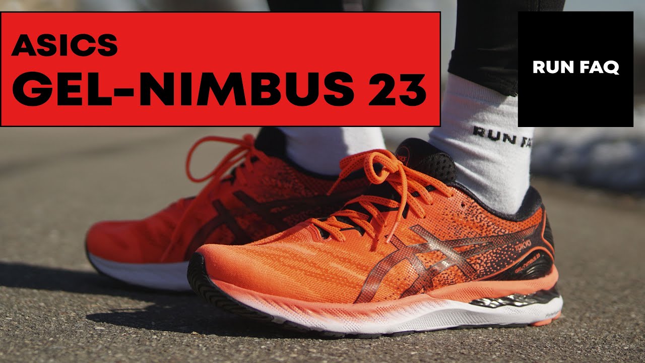 ASICS GEL-NIMBUS 23 review. Additional comfort for heel strikers.