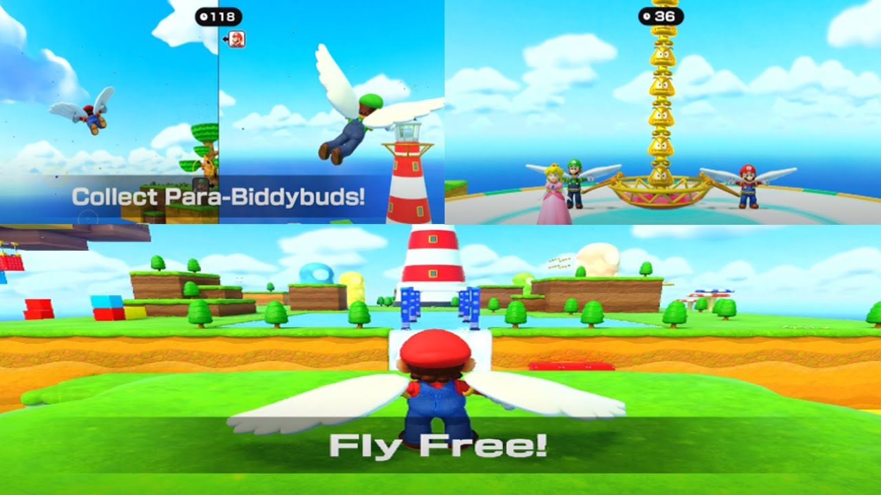 Super Mario Party Jamboree - Paratroopa Flight School
