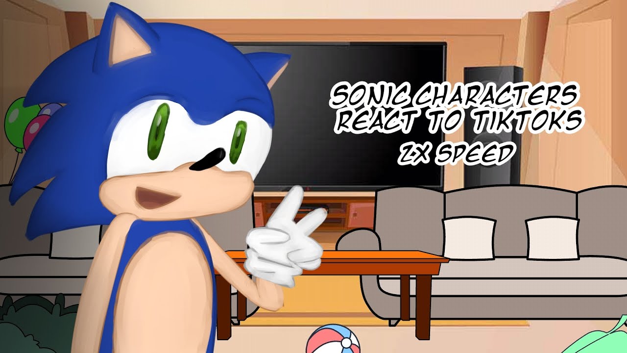 x2 speed || Sonic characters react to tiktoks - Sonadow, Blazamy, Knuxouge