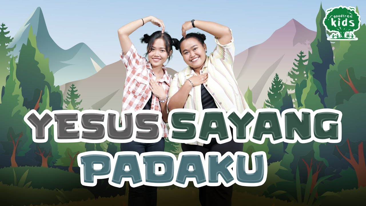 Gerak Lagu Sekolah Minggu 💖 Yesus Sayang Padaku (Jesus Loves Me) 💖