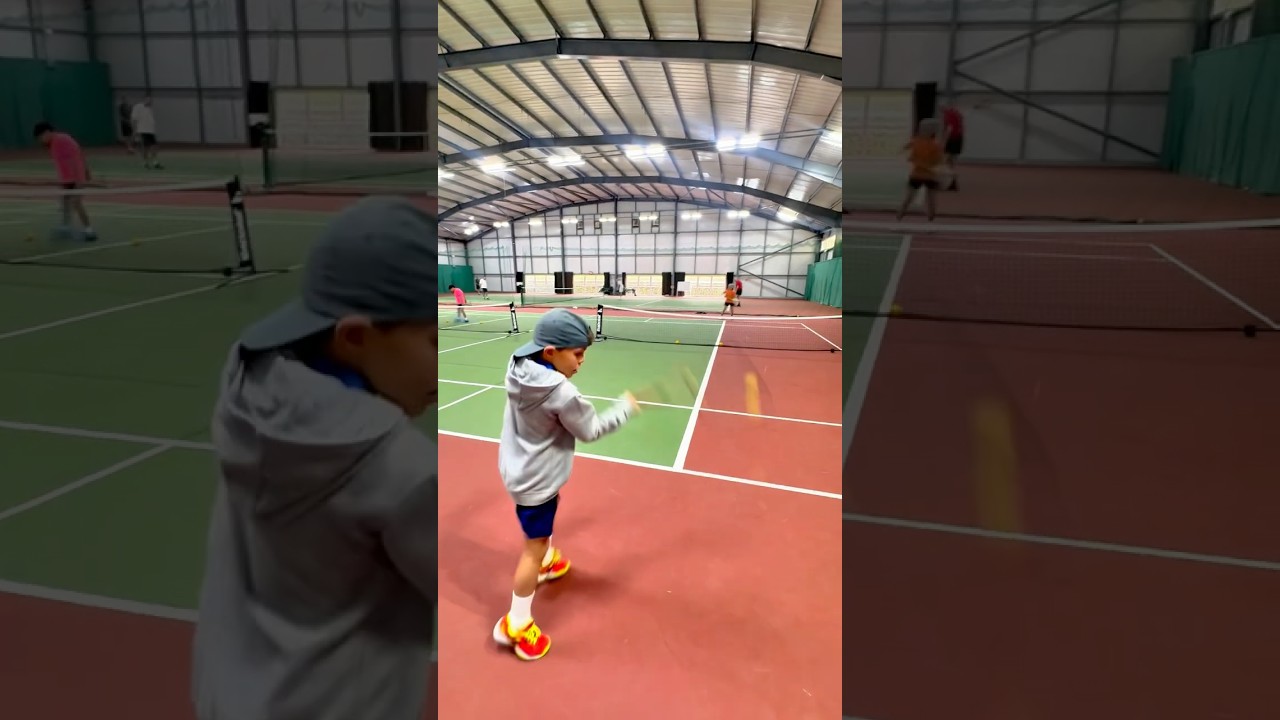 #minitennis  getting the most from red ball